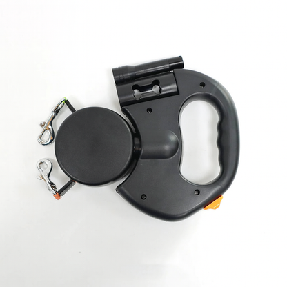 Bobby&Co TwinTrek™ 360° Dubbele Hondenriem - Perfect voor avonturen met twee maatjes