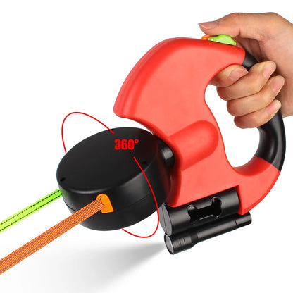 Bobby&Co TwinTrek™ 360° Dubbele Hondenriem - Perfect voor avonturen met twee maatjes