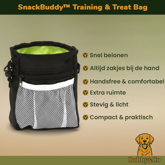 Bobby&Co SnackBuddy™ - Trainings- & Snacktas voor Honden