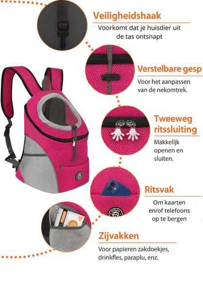 Bobby&Co TravelBuddy™ - Draagbare Hondenrugzak voor Avonturen Samen