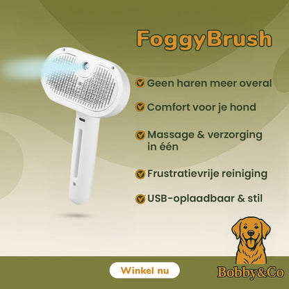 Bobby&Co FoggyBrush™ - De ultieme vachtverzorging