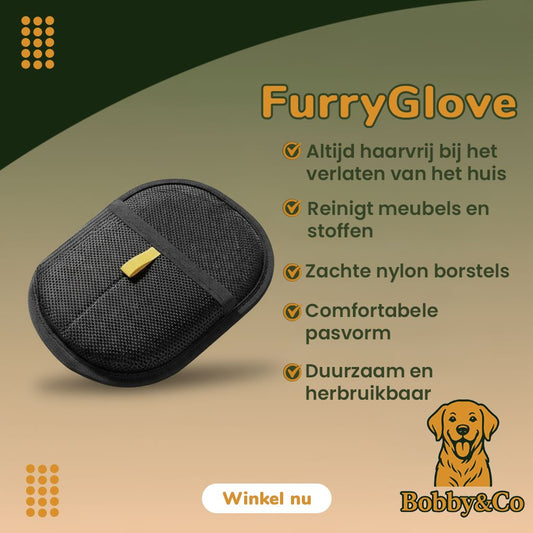 Bobby&Co FurryGlove™ - Huisdierhaar Verwijderhandschoen