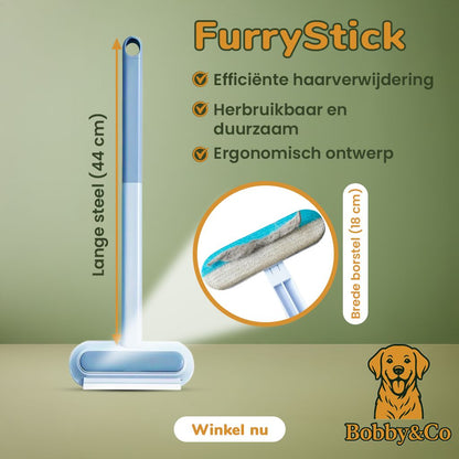 Bobby&Co FurryStick™ - Jouw ultieme oplossing tegen haren overal!